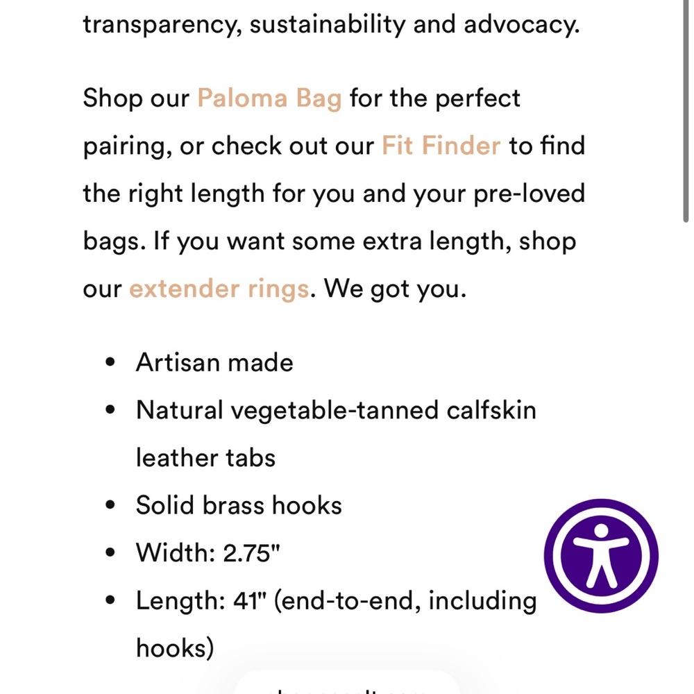 SALT Geometric Patterned Bag Strap - image 5